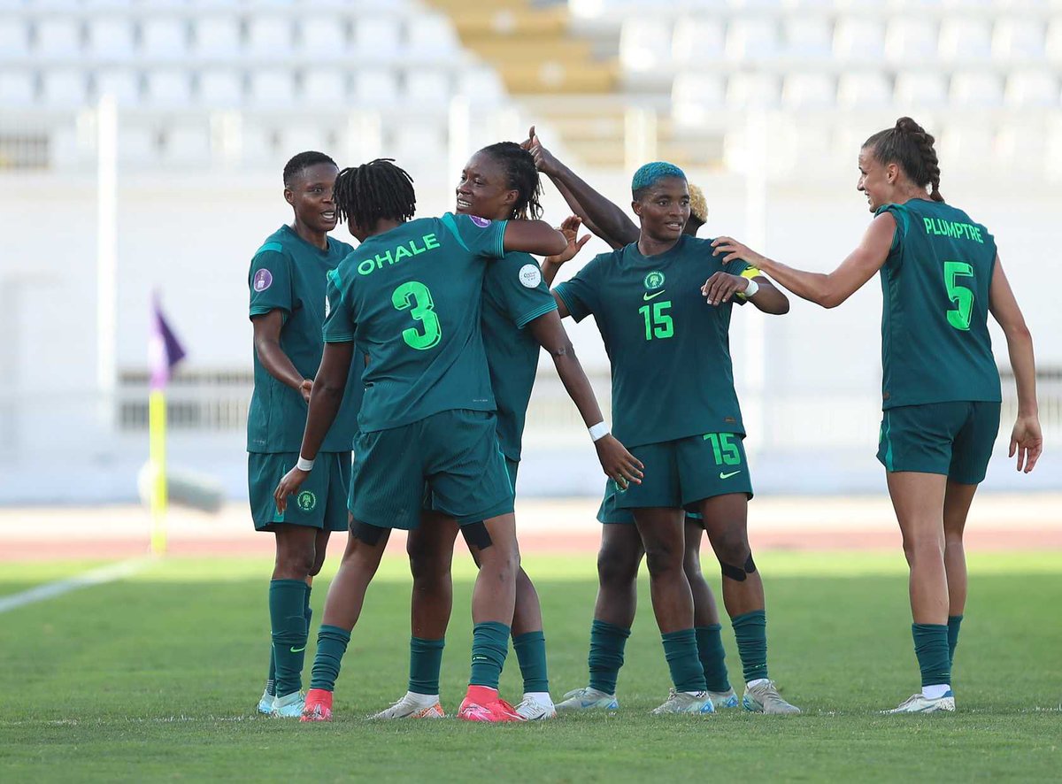 tosindemehin's tweet image. One squad. One heartbeat. Proud to wear this jersey with these amazing women.🥰🥰🫶🫶🇳🇬
Big moments with the best team. Locked in for what’s next. 💪💪💪..
Four clean sheets in a roll 🤫🤫🤫
4/6 and two more games 2go 🔋🔋
📷 @Justinaaniefiok