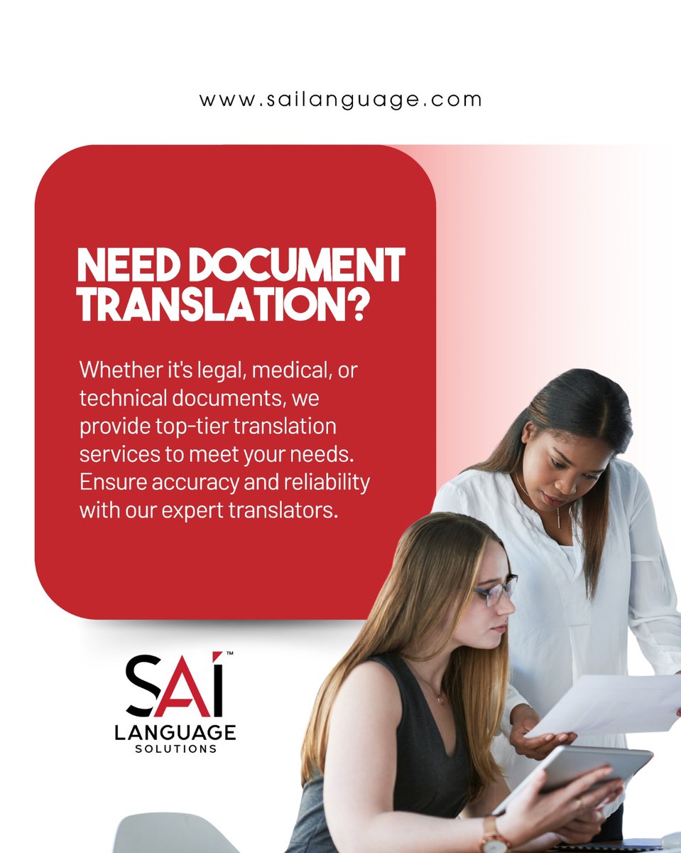 language_sai's tweet image. No paperwork panic here! 📄✍️ From legal docs to love letters, we’ve got your translation needs covered fast, affordable &amp;amp; stress-free. 🌍

💬 Let your words travel the world, one language at a time!
.
.
.
#TranslationServices #LanguageSolutions #FastTranslation