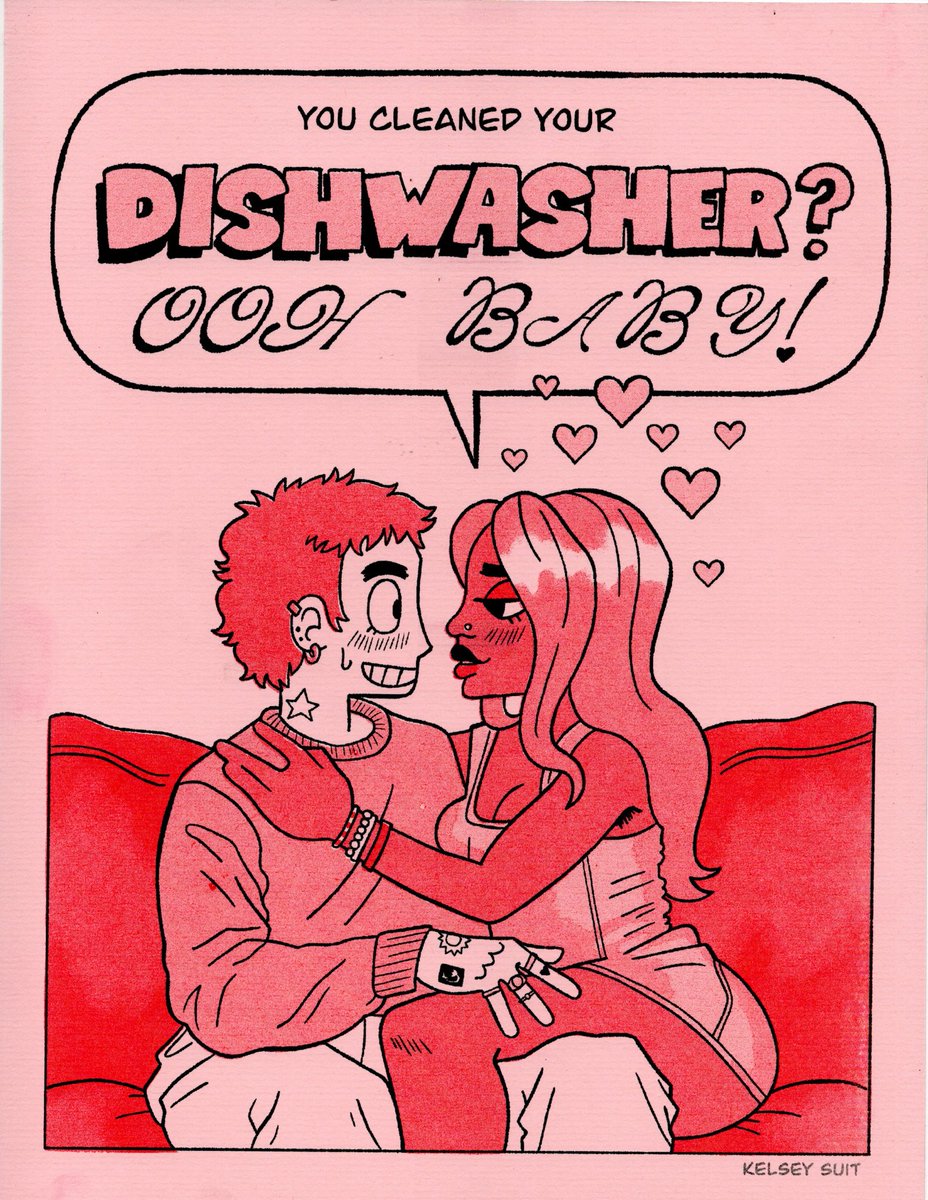 The intimacy of cleaning for your girlfriend