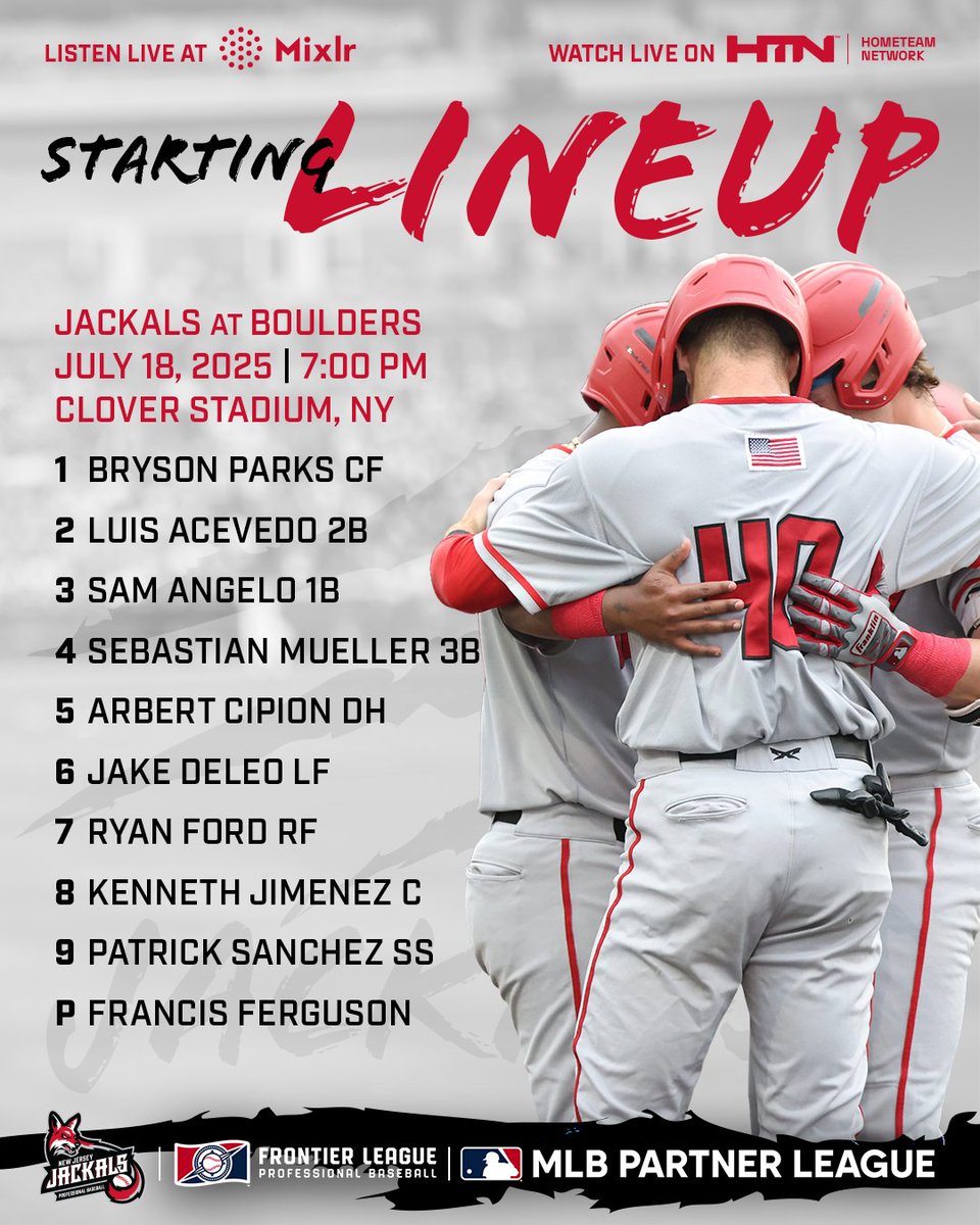 The first lineup back from the break!

📺:app.hometeamlive.com/#/home/leagues…

📻: njjackals.mixlr.com

📷 @hoopsapproved

#GetJacked