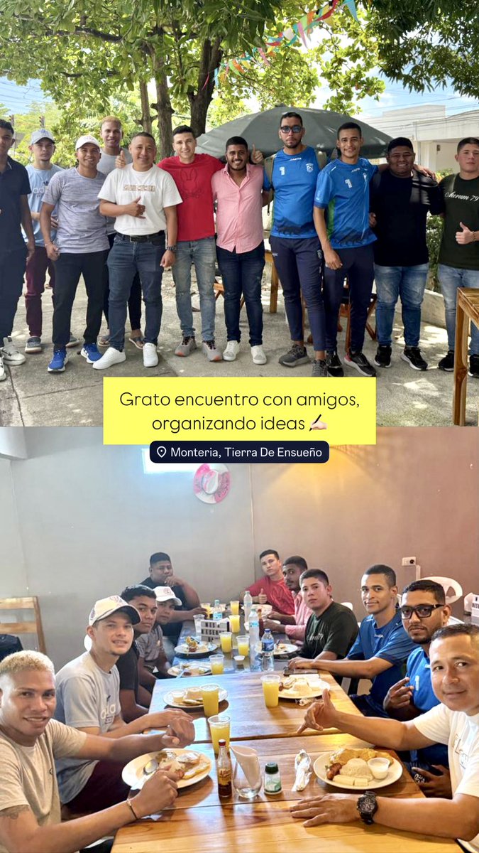 Escuchando es como construimos.

Grato encuentro con viejos amigos con quien coincidimos en nuestro amor por el deporte y luchas por causas sociales 🦾🦾🙏🏻

#ConSentidoSocialyComunitario

<a href="/Jhonyarcia_g06/">Jhony</a> <a href="/pedroluisbruno3/">pedro bruno</a>
