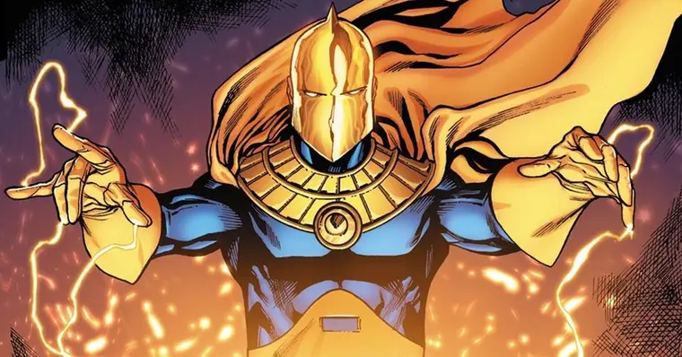 UniversoDCnauta's tweet photo. 🚨James Gunn confirmou o Sr. Destino no DCU.

Ele aparece no mural da sala da justiça. https://t.co/kYXOyo1V7L