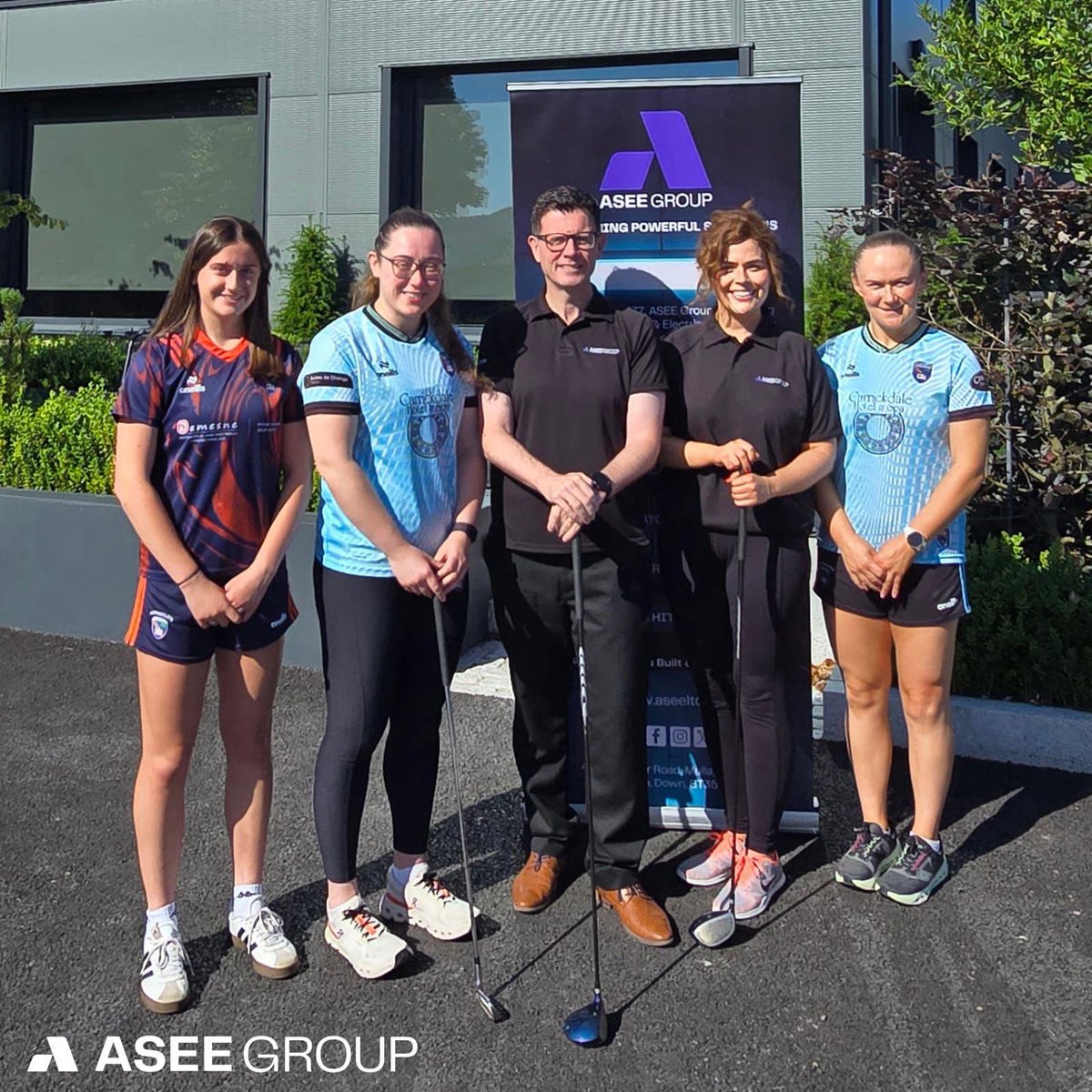 ArmaghLGFA (@armaghlgfa) on Twitter photo GOLF CLASSIC - MAIN SPONSORS⛳️
Thank you to the ASEE GROUP💡for their continued support towards our annual Golf Classic🧡🤍
Ronan & Andrea are pictured with members of our county teams, thank you to Aidan and the team in ASEE for their sponsorship 🙌
#WeAreArmagh GOLF CLASSIC - MAIN SPONSORS⛳️
Thank you to the ASEE GROUP💡for their continued support towards our annual Golf Classic🧡🤍
Ronan & Andrea are pictured with members of our county teams, thank you to Aidan and the team in ASEE for their sponsorship 🙌
#WeAreArmagh