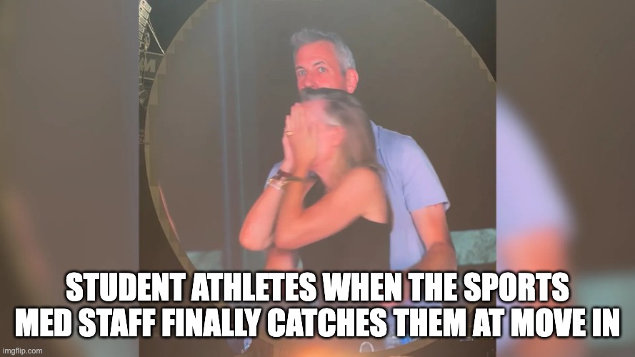 You can hide, but you can’t escape the paperwork! (Plus we will get Chris Martin to call you out)

Even CEOs know the struggle when student-athletes remember they never turned in their pre-participation form