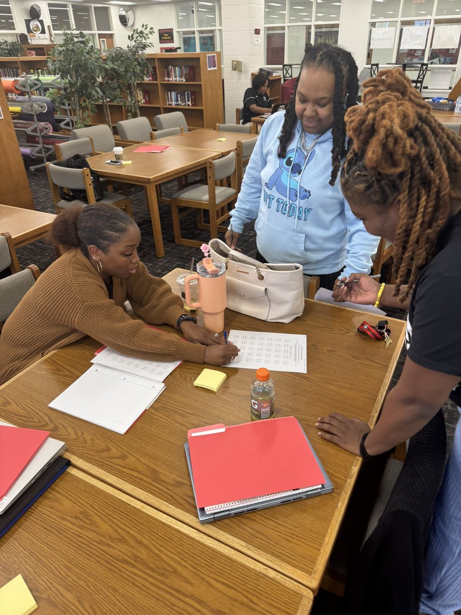 Check out our new teachers embarking on an intense game on tic-tac-toe ! If you didn’t win no worries you got a chance to cheer your crew mate on! #MissionPossible At <a href="/DHS_HCS/">Dutchtown High School</a>