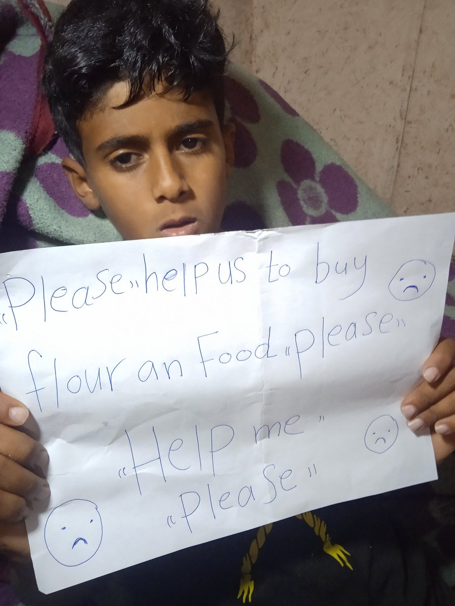 ARagheb48557's tweet image. chuffed.org/project/132696β¦
I beg you ππ We are dying of hunger ππ Please help me, our life is very difficult ππ and I want one of my friends with kind, generous and compassionate hearts to help me and help me provide food and flour for my children, please ππππ