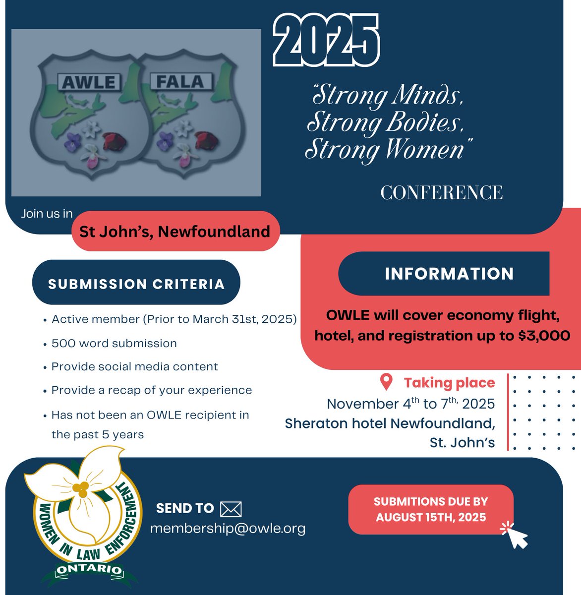 Ontario Women in Law Enforcement tweet media