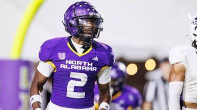 #AGTG After a great camp and conversation with <a href="/kjmaye_4/">KJ Maye</a> I am blessed to receive an offer from <a href="/UNAFootball/">North Alabama Football</a>
<a href="/Coach_SandersQ/">Quad Sanders</a> <a href="/CoachJones08/">Julian Jones</a> <a href="/adam_pender/">Adam Pendergrass</a>