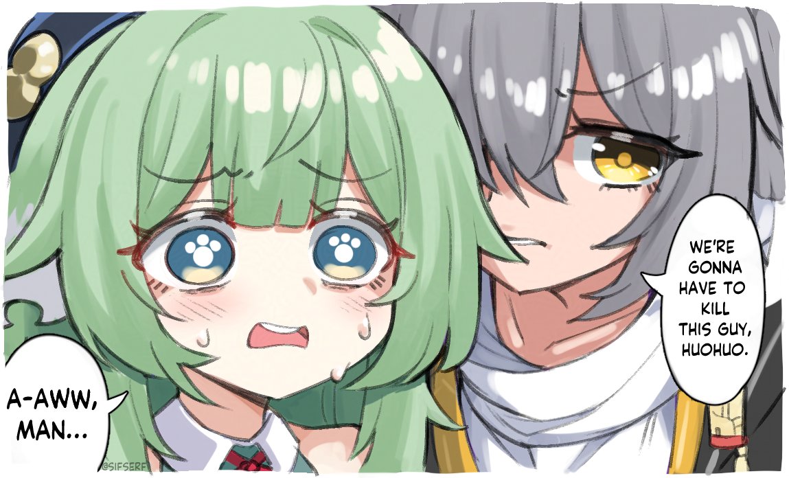 sifserf's tweet image. Huohuo mains be like
(please rerun her banner hoyo 🥺)
#hsr #hsrcreators #HonkaiStarRail #huohuo #HSRFanart