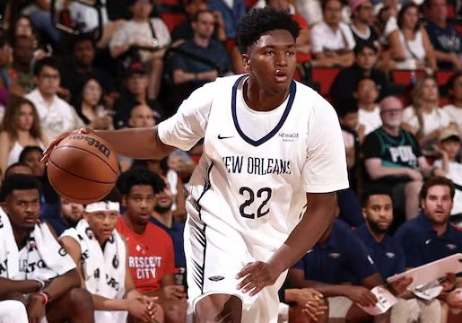 MikeAScotto's tweet image. New Orleans Pelicans center Derik Queen had successful surgery to address a torn scapholunate ligament in his left wrist and will be re-evaluated in about 12 weeks. Queen suffered the injury during the Pelicans’ Summer League contest against the Portland Trail Blazers on July 15.