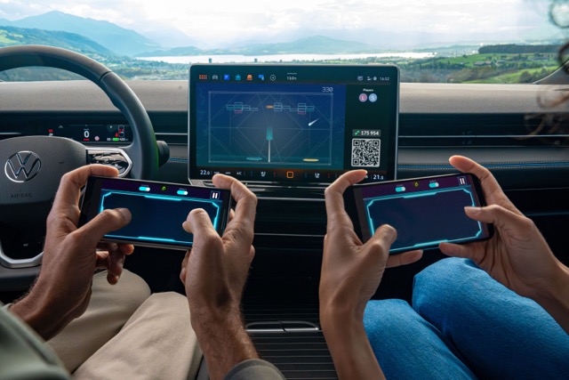 atari's tweet image. We've partnered with @AirConsole to bring Atari games to your center console! 🤝
Play Asteroids: Recharged and Breakout: Recharged through the infotainment system in supported Volkswagen vehicles. 🚗
