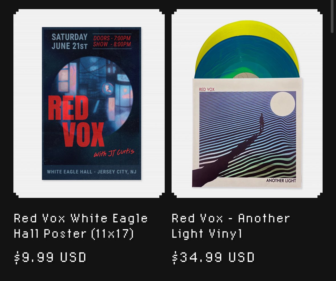 STR4NDED_'s tweet image. 📢 || new items on red vox’s retroware page!
retroware.com/collections/re…