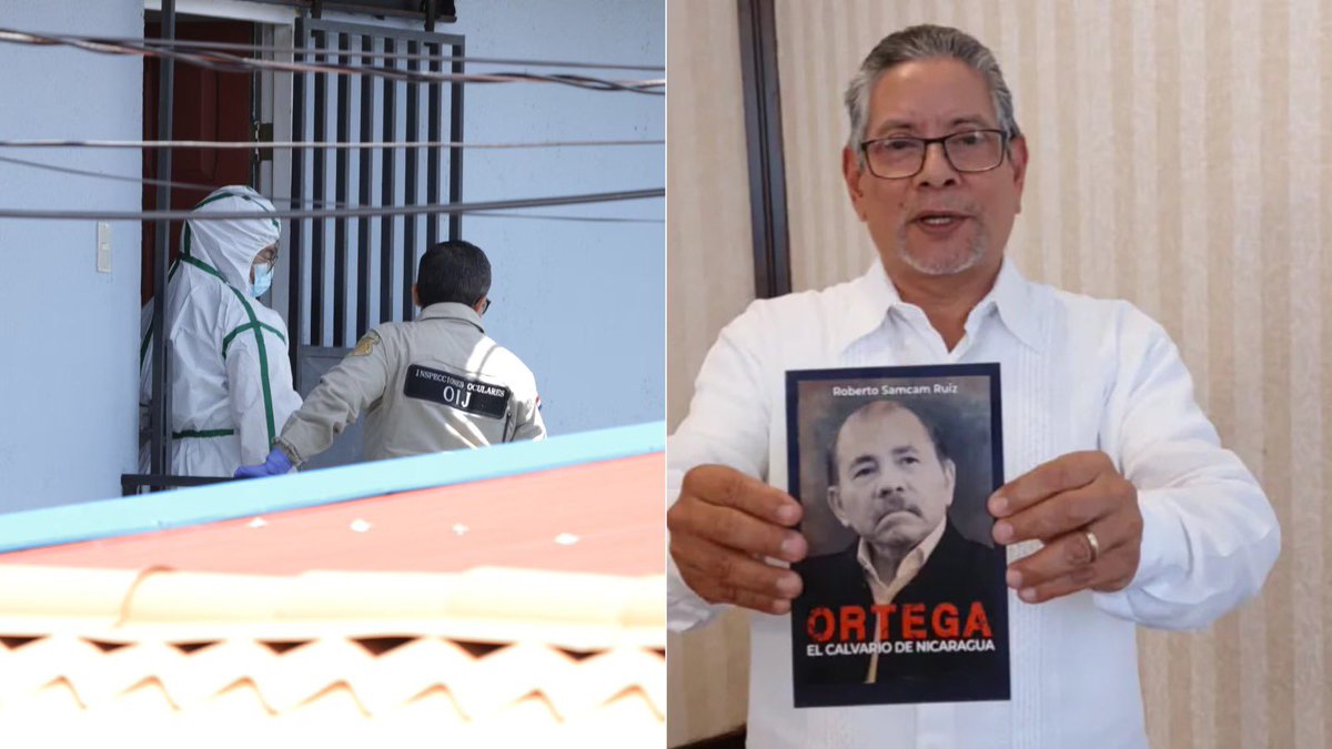 APLAProgresista's tweet image. El 19 de junio fue asesinado en San José, Costa Rica, el Mayor (r) Roberto Samcam, exiliado desde el 2018. Su asesinato es otra acción represiva transnacional de la dictadura Ortega Murillo.
Nos sumamos al reclamo a las autoridades costarricenses por un urgente esclarecimiento