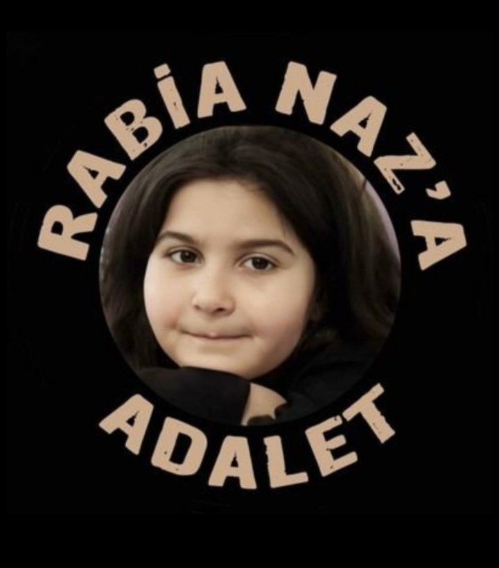 Baba Şaban Vatan’ın dediği gibi 
#RabiaNazİçinAdalet