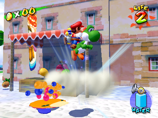 VideoGameHstry's tweet image. Super Mario Sunshine was released 23 years ago today