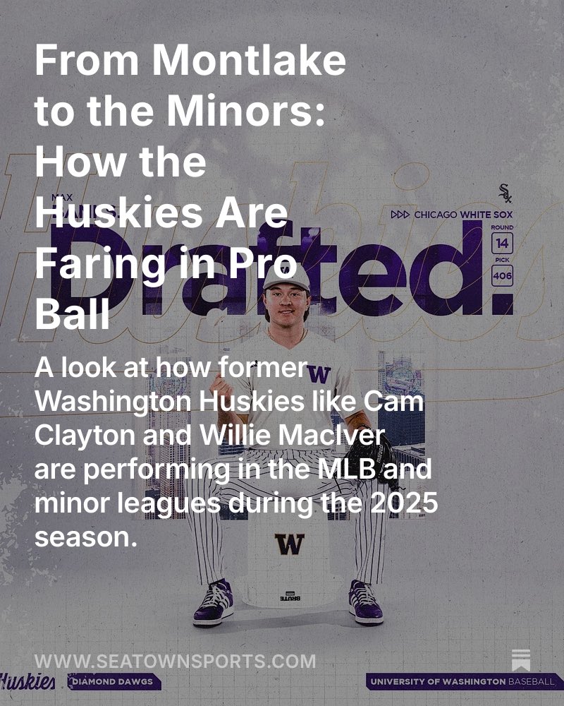Kevin Cacabelos (@seatownkev) on Twitter photo Pumped up to have <a href="/danny_w22/">Danny Williams</a> writing for SeaTown Sports!
Here’s his post on UW baseball alums on the pros. Pumped up to have <a href="/danny_w22/">Danny Williams</a> writing for SeaTown Sports!
Here’s his post on UW baseball alums on the pros.