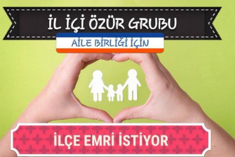 AyeAkar70362902's tweet photo. @Sdka_Aydin #ilicimazereteilceemri  
İl içi mazeret tayini mağdurları aile yılında aile birliği için ilçe emri müjdesi bekliyor . @RTErdogan @EmineErdogan @tcmeb @Yusuf__Tekin @sorogretmenim @sari_okul @turkegitimsen @EgitimBirSen @Sdka_Aydin @talatyavuz29 @Nihal_Albayrak_ https://t.co/CyemR86gaX