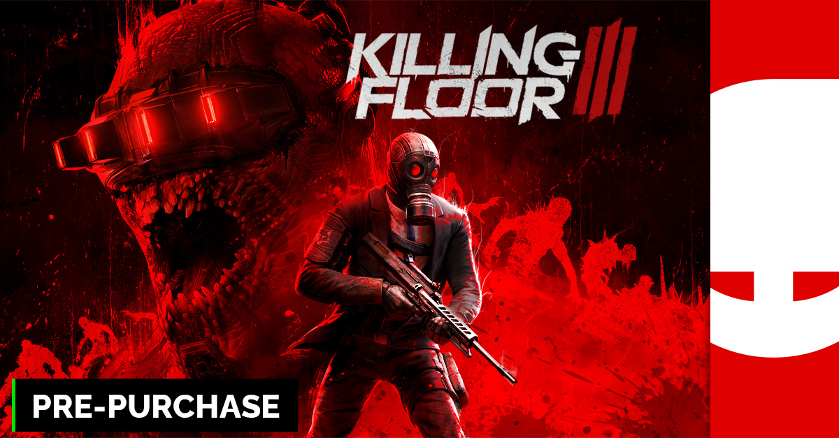 GreenManGaming's tweet image. The Zeds are almost upon us with the return of this legendary, co-op horror FPS ☠️

Killing Floor 3 is out next week! Pick up your copy here: bit.ly/46bOtXf