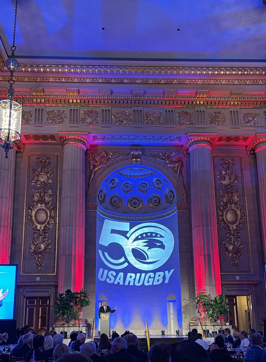 What a special night! Mount Rugby was honored to celebrate 50 years of history at the USA Rugby Golden Gala!