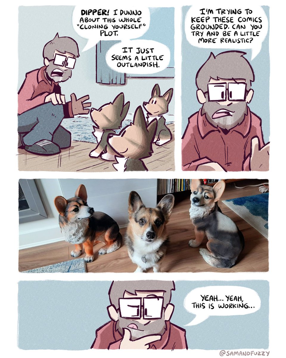 samandfuzzy's tweet photo. Dipper, Duper, and Doppler https://t.co/EiwnBeUqNG