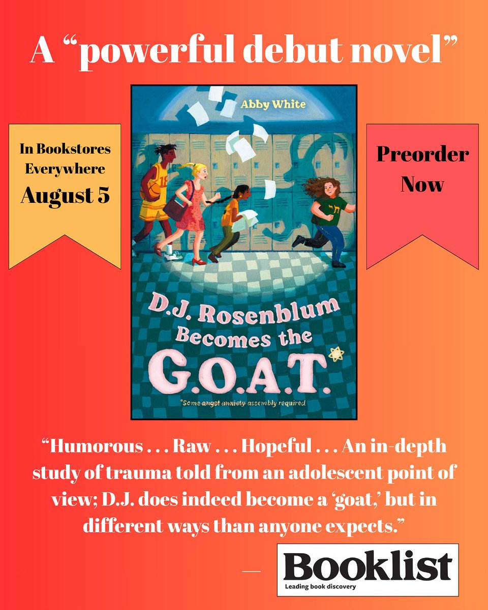 Abby (@abbywhitewrites) on Twitter photo This #review from <a href="/ALA_Booklist/">ALA_Booklist</a> makes me (and D.J. ROSENBLUM) feel so, so seen. Thank you, Booklist 💗 This #review from <a href="/ALA_Booklist/">ALA_Booklist</a> makes me (and D.J. ROSENBLUM) feel so, so seen. Thank you, Booklist 💗