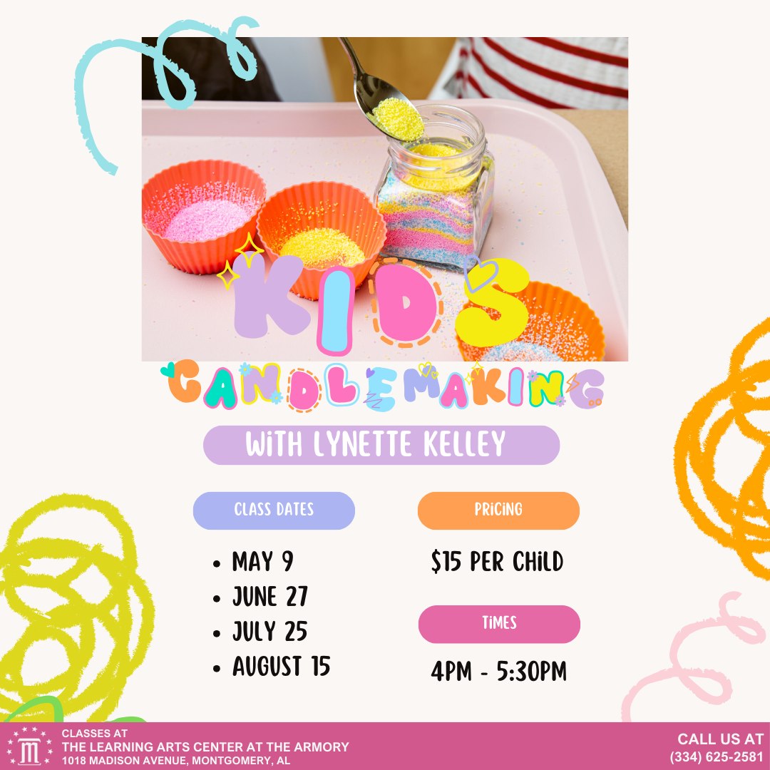 montgcitypandr's tweet image. Check out these super fun candle-making classes at The Learning Arts Center at The Armory. Tomorrow, let your kids shine from 4pm-5:30pm and then get your glow on from 6pm-7:30pm. 

#mymgm #funinmgm #LearningArtsCenter