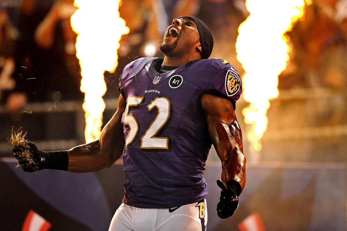 LIVERavenNation's tweet image. CBS Sports ranked Ravens legendary LB Ray Lewis the 14th greatest NFL player ever. 🔥
