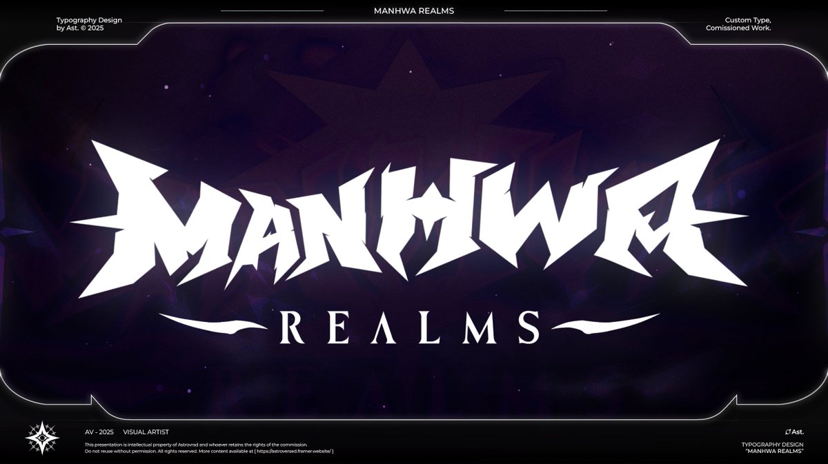 Manhwa Realms 一 typography for <a href="/orso_dev/">orso. 🪐</a> 
Contact ds : astrovrsd

| #Roblox | #RobloxDev | #RobloxGFX | #RobloxLogo | #LogoDesigner | #LogoDesigns | #RobloxArt | #RTC |