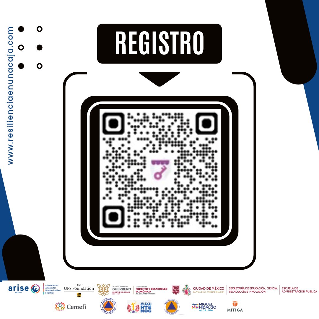 arisemx's tweet photo. ¡El futuro de tu negocio está en tus manos!
🚨Únete al primer taller: "Identifica tu Riesgo".
👉🏻 https://t.co/xWQyUXGag2
Gracias a: @theupsfoundation @alcaldiacuahtemoc @alcaldiamiguelhidalgo @josueserrano @cemefi  @Escuela de Administración Pública de la Ciudad de México https://t.co/5UmKg0nRUf