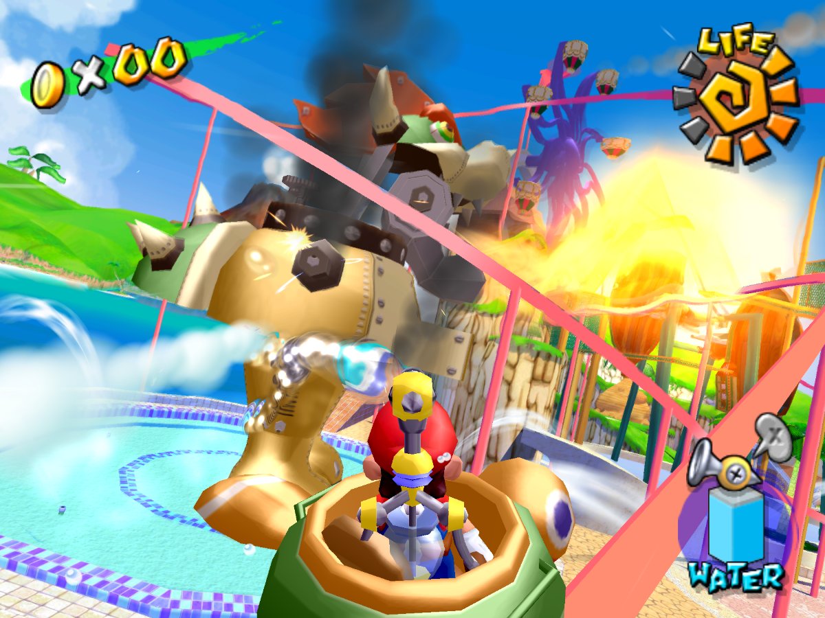 VideoGameHstry's tweet image. Super Mario Sunshine was released 23 years ago today