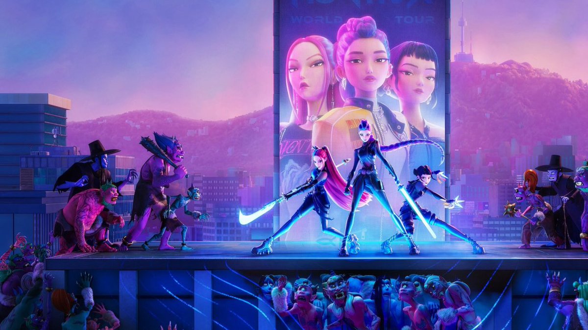 AlexFromCC's tweet image. A KPop Demon Hunters short is in development at Sony Pictures Animation.
