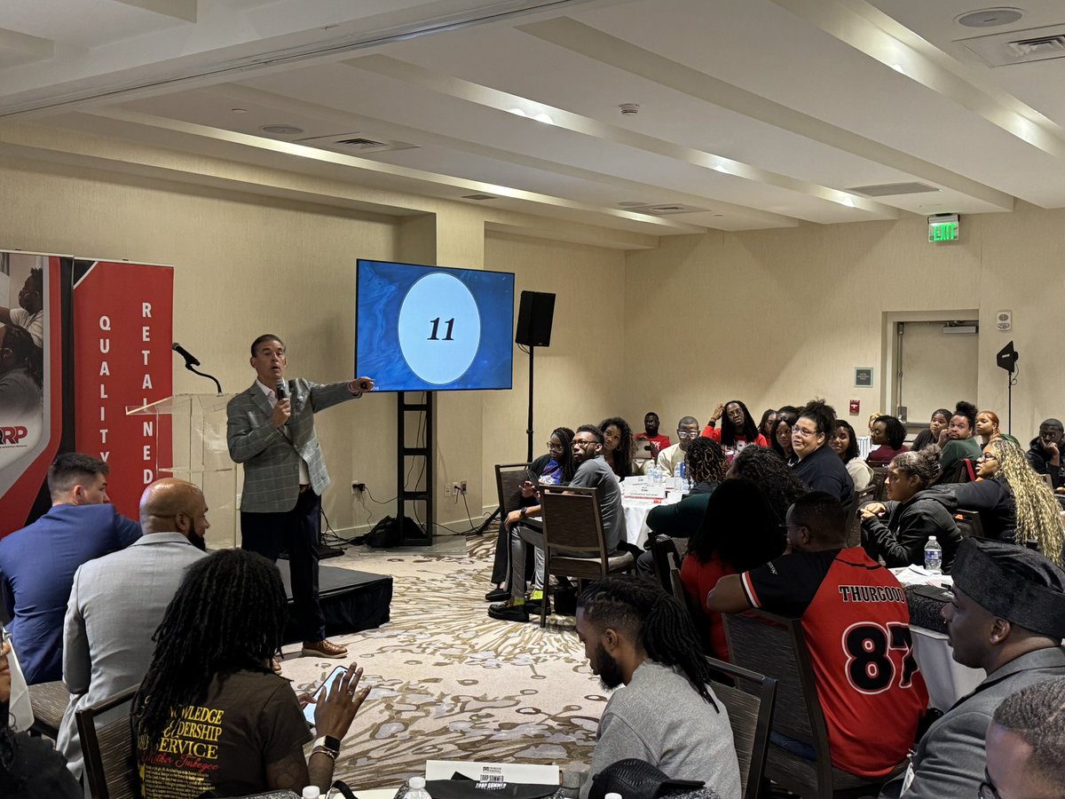 TBurton_Empower's tweet photo. What a great day at TQRP though the Thurgood Marshall College Fund. So much passion with all of the educators in the room. @NABSE_org #tqrp #tmcf https://t.co/uZOExwbNGz