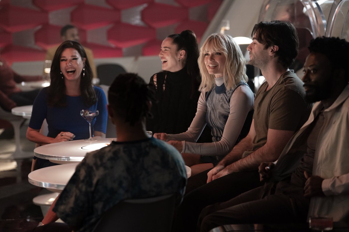 Rebecca Romijn (@rebeccaromijn) on Twitter photo Feels good to be back with this crew. 💛 The first two episodes of @startrek Strange New Worlds are now streaming on <a href="/paramountplus/">Paramount+</a>. Feels good to be back with this crew. 💛 The first two episodes of @startrek Strange New Worlds are now streaming on <a href="/paramountplus/">Paramount+</a>.