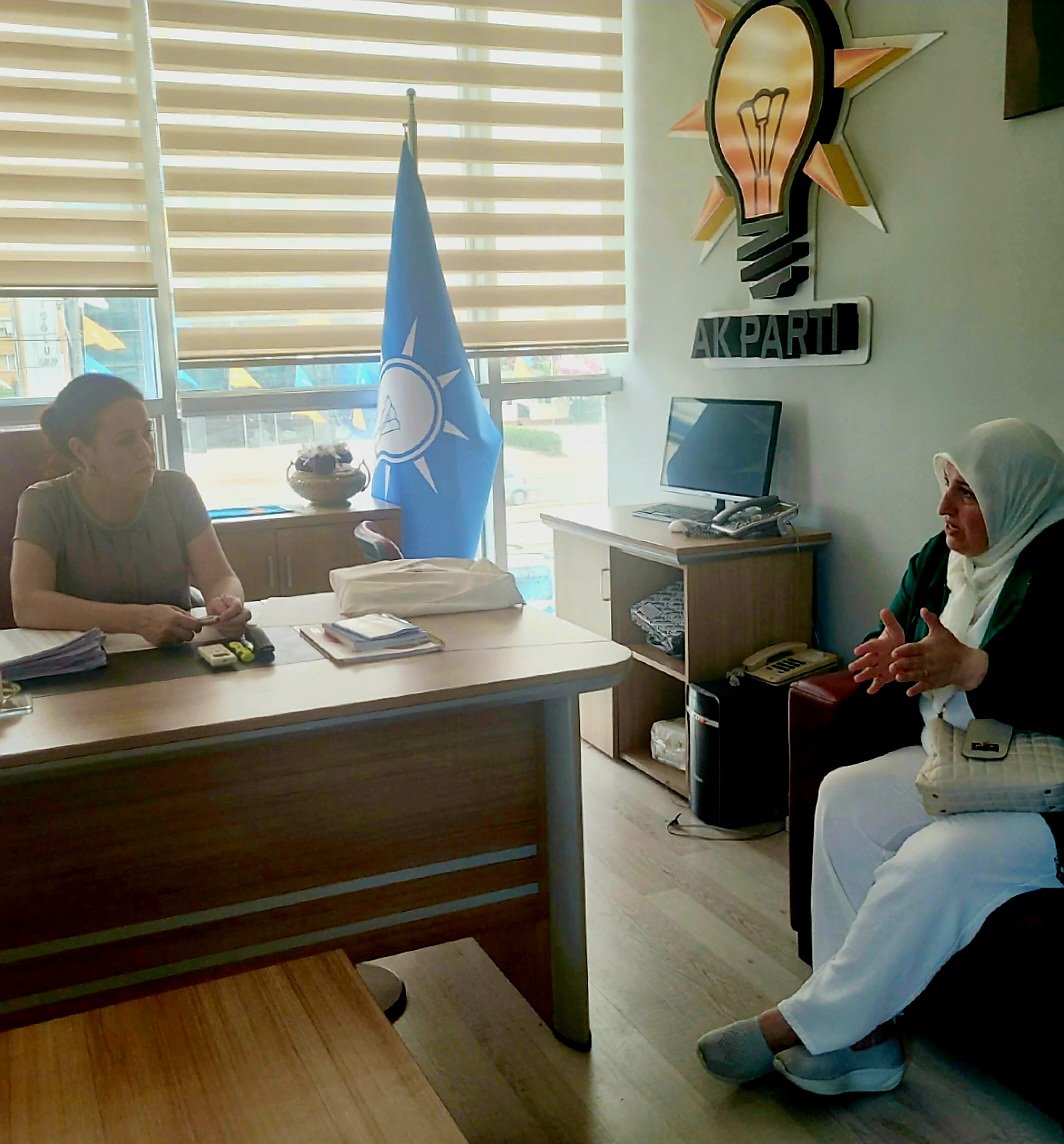 📍Ak Parti Kepez İlçe Başkanlığı  

Kadın kolları başkanımız Sn.Eray Yıldız Ünlü ilçe başkanlığımız'da kıymetli vatandaşlarımızla yakından ilgilenerek taleplerini dinlemekte ve çözüm noktasında destek olmaktadır...