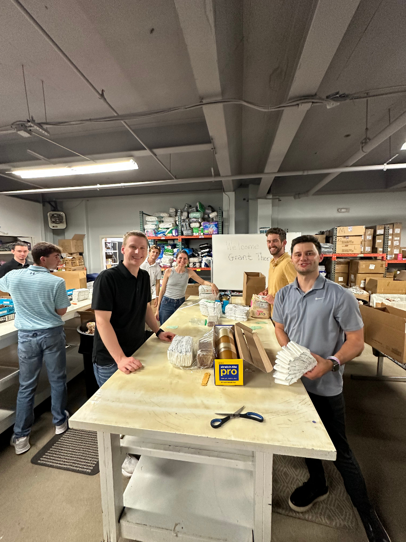 wpa_diaperbank's tweet image. Thank you to the amazing team at Grant Thornton for volunteering with us and wrapping 5,925 diapers! Your time and energy help keep local babies clean, dry, and healthy. 💙👶

#DiaperBank #GrantThornton #DiaperNeed #CommunitySupport #VolunteerPower