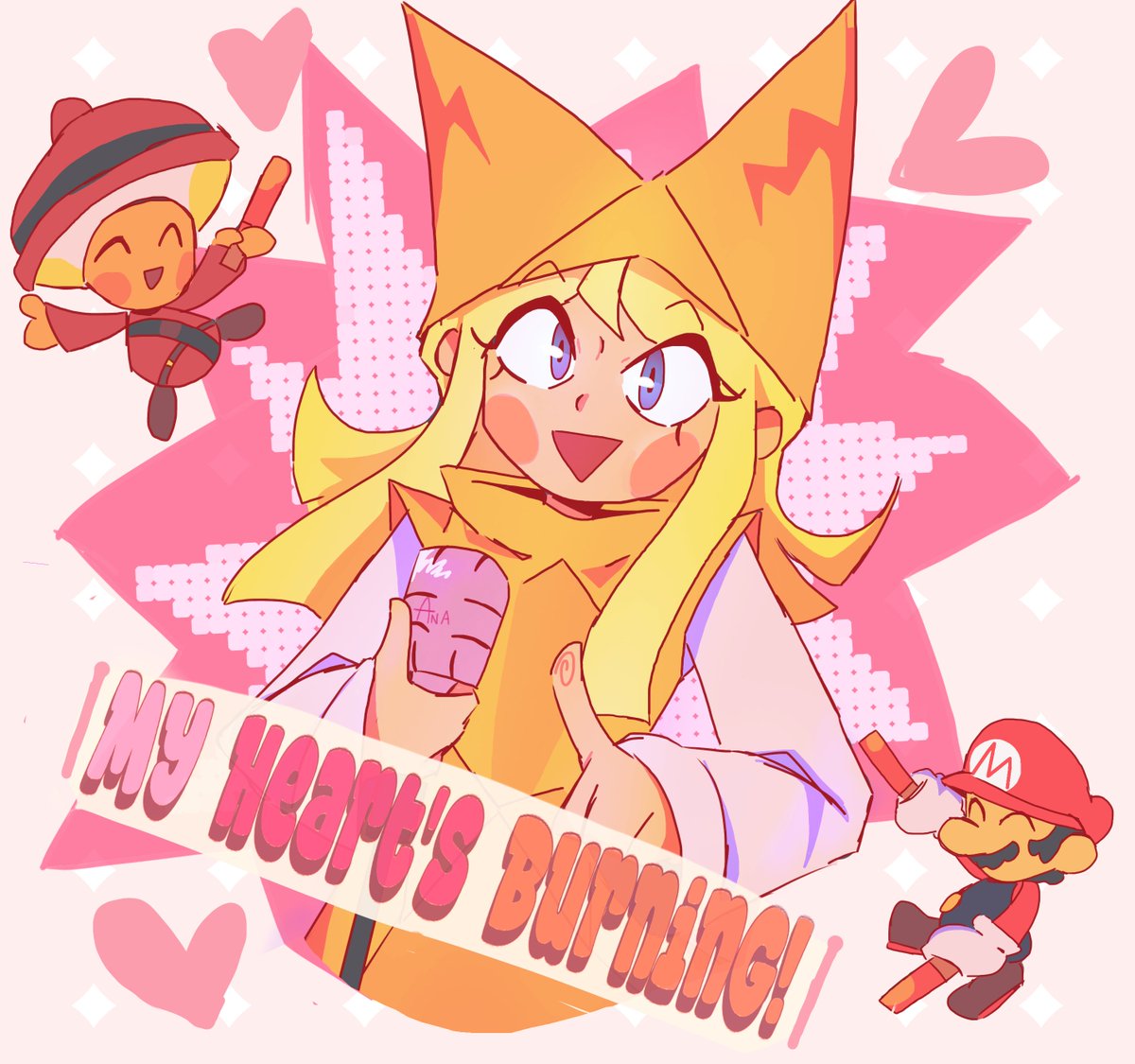 ce1este0's tweet image. this is late but HAPPY ANNIVERSARY ❤ #OrigamiKing #Mario