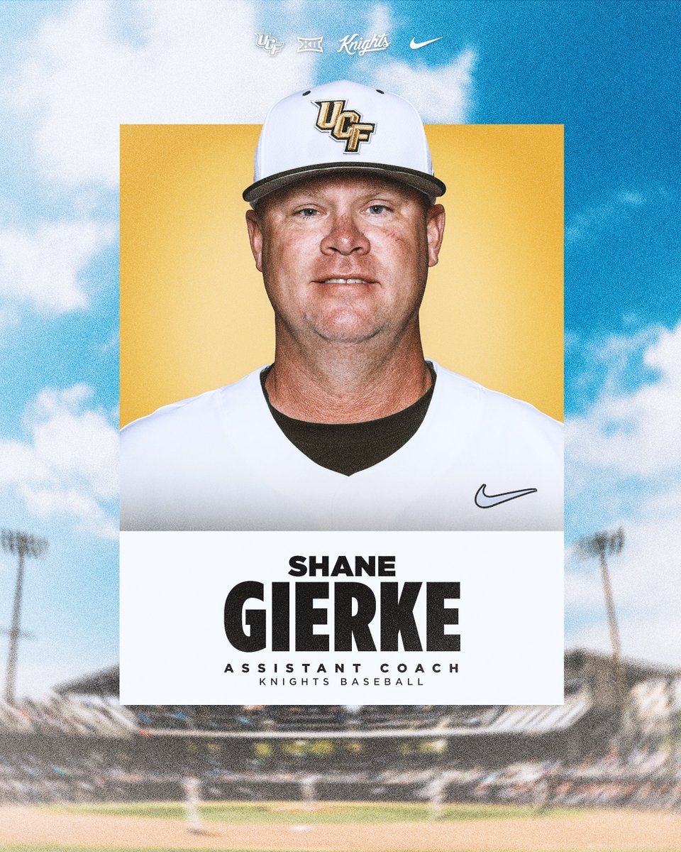 UCF_Baseball's tweet image. Welcome to the Knight Nation, Coach ⚔️⚾
📰 ucfknights.com/news/2025/07/1…