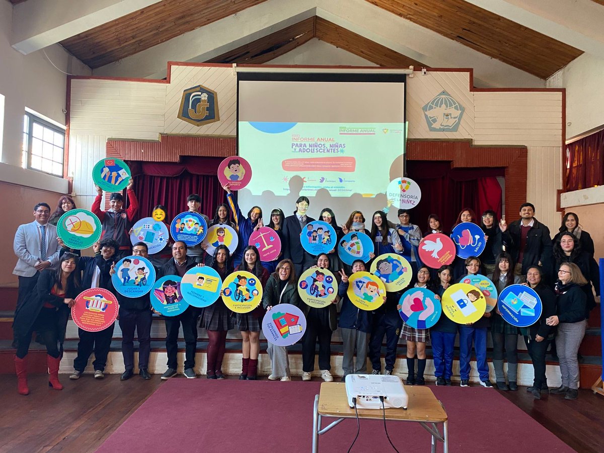 defensorianinez's tweet image. Equipo de nuestra sede Coquimbo realizó un taller para niñas, niños y adolescentes de la provincia de Elqui. La actividad, que consistió en la discusión de los temas de nuestro Informe Anual 2024, convocó a integrantes de centros de estudiantes de la provincia, quienes pudieron…