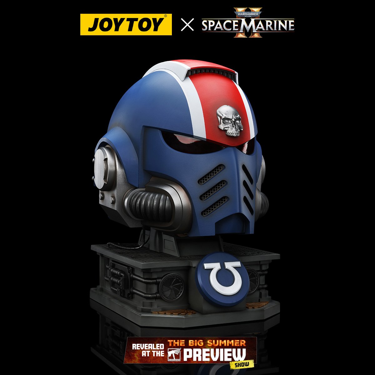 IrregularDave's tweet image. OH MY
#Warhammer and @Joytoy_official are doing a wearable Titus helmet and I so desperately want one!..
I also REALLY hope it fits on my massive head...