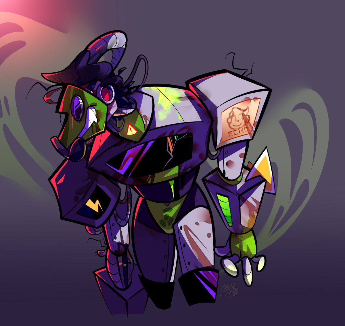 BallpitBee's tweet image. 🚦AY, GEDDOUTA THE WAY! I'm Casey (Taxi or Tarrmack)! 🚦
🏗️ A bi he/it Brit, IRL wotchamacallit, gen-yoo-ine goon, industrial architecture appreciator, smog fan, city fella and smiling advocate!🏗️
🚧Ko-Fi: ko-fi.com/ballpitbee
🚧Comm Page: caseydriver.weebly.com/commission.html