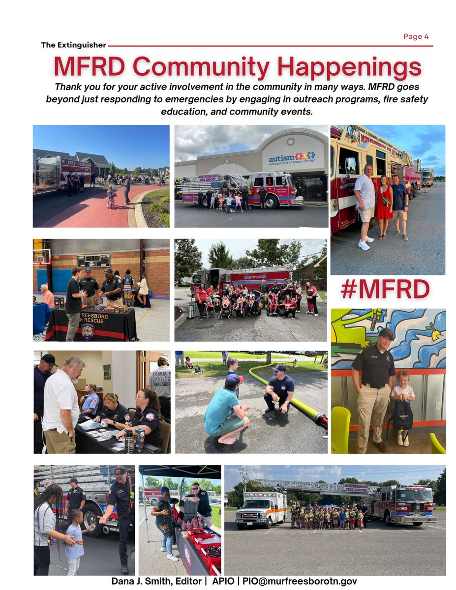 🔥 The July edition of The Extinguisher is here! 🔥
This month’s issue features the latest MFRD news, a message from Chief McCluskey, and a look at how we’re making an impact in the community.
Stay tuned, stay proud, stay #MFRDStrong 💪🚒 #TheExtinguisher #MFRDNews #FireFamily