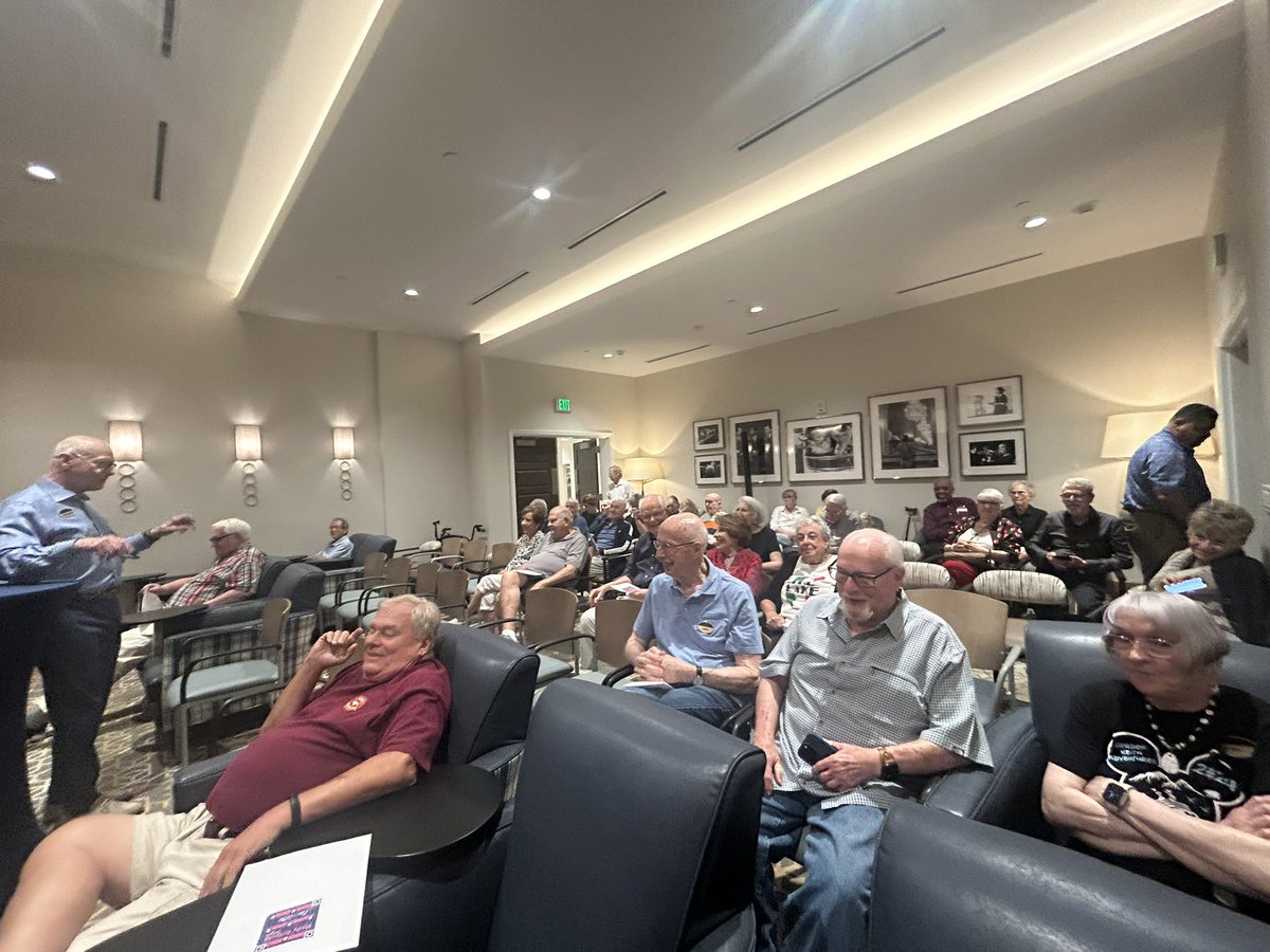 HollySeiboldVA's tweet image. Such a fun afternoon chatting about Virginia with members of Trillium Senior Living History Club in Tysons! What an awesome group!