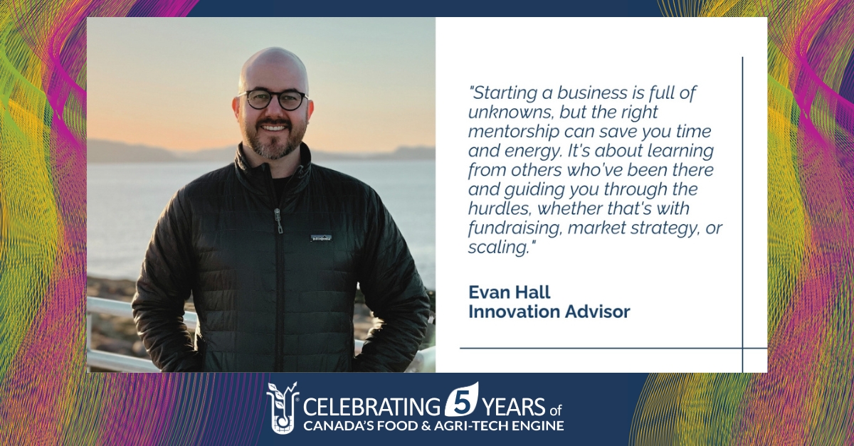 BioenterpriseCA's tweet image. We’re thrilled to welcome Evan Hall of @WittayaAqua to @BioenterpriseCA as an Innovation Advisor! Areas of expertise: #fundraising, go-to-market strategy, international expansion, &amp;amp; strategic operations. Connect: theengine.bioenterprise.ca/join-community

#AgriTech #Startup #CdnAg #TheEngineTurns5
