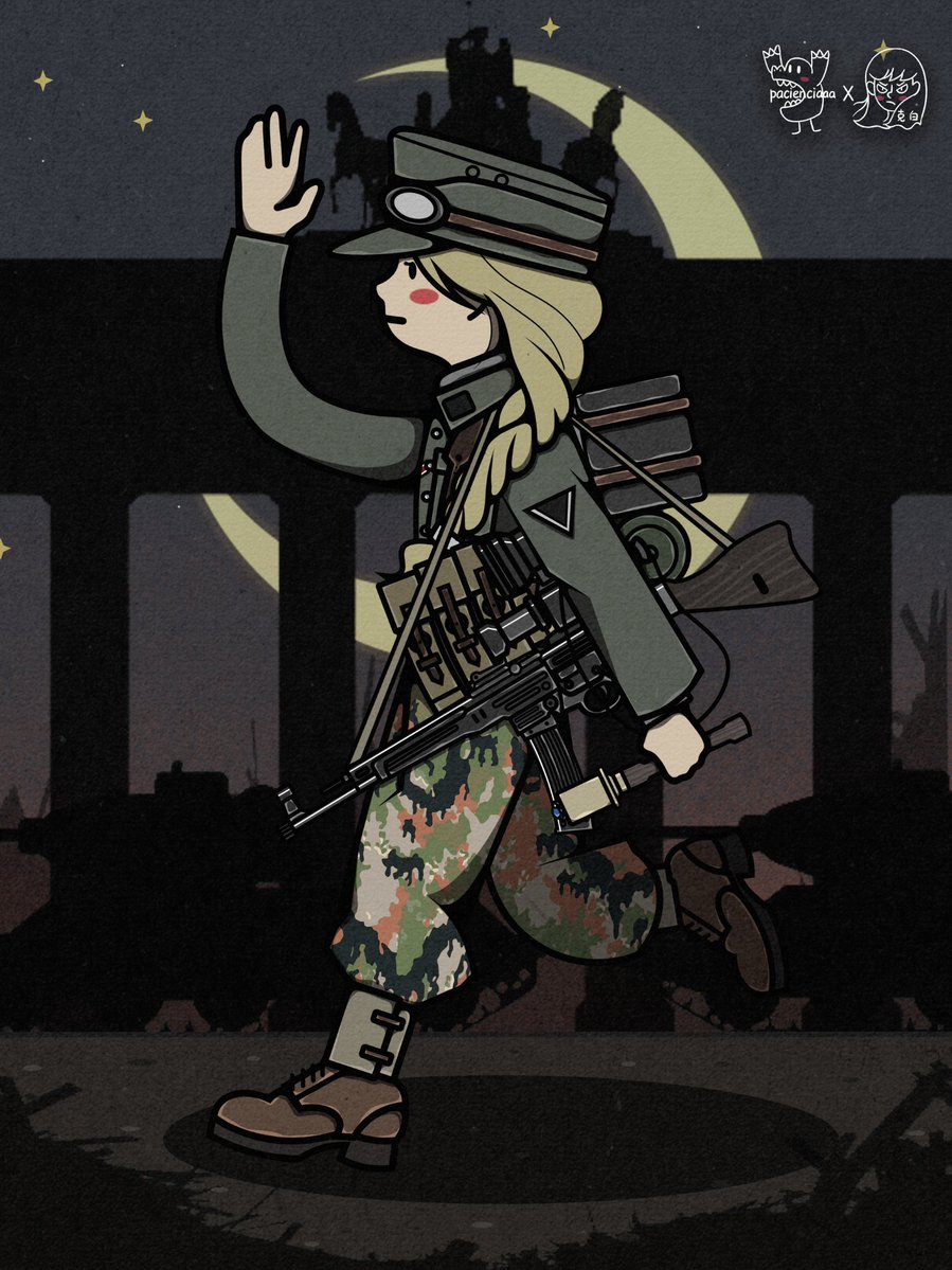 Mcpls3Mcpls's tweet image. Berlin night combat