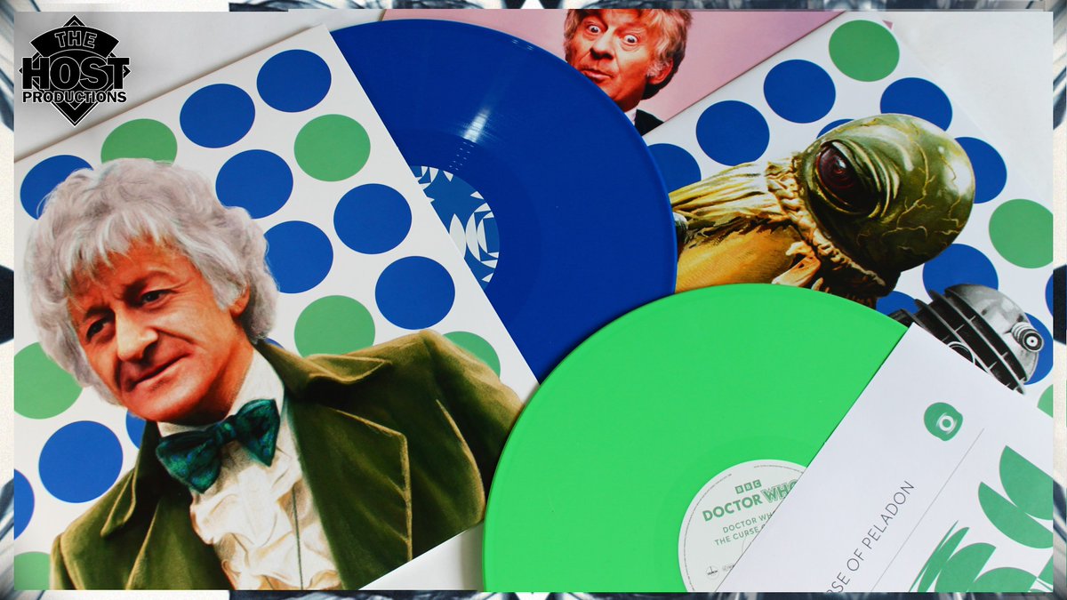hostproductions's tweet image. NEW REVIEW!
Join me as I unbox 'The Jon Pertwee Collection' LP record set featuring two audiobooks and bonus radio recordings. Presented across 4 Records with striking artwork (Ft. Alpha Centauri woohoo!)
Watch Here: youtu.be/1pmIcHSsNIo
#DoctorWho @DemonMusicGroup