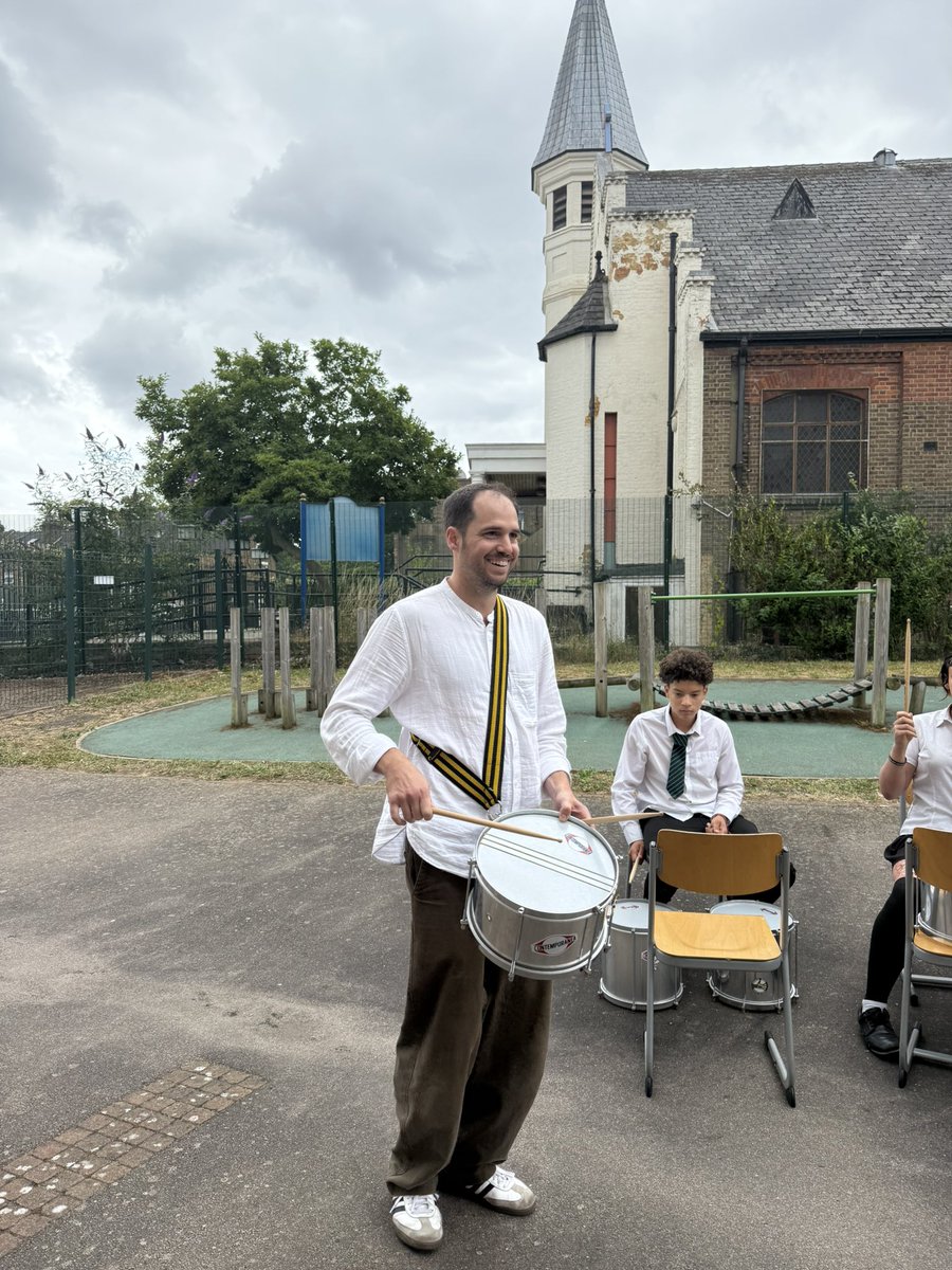 HaringeyLP's tweet image. Our brilliant samba band headed outside for an outdoor performance this week. #ThisIsAP