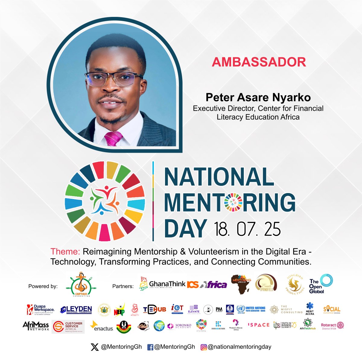 GhanaThink (@ghanathink) on Twitter photo As the #bctema resources lead, Peter Asare Nyarko <a href="/mr_asarenyarko/">Peter K. Asare Nyarko</a> led getting mentors for @BarcampTema for multiple years. He has also mentored at several Barcamps #alloverGhana. Cc <a href="/Prof_Timy/">Timothy Amuah</a> #NationalMentoringDay. #NMDay2025 #NationalMentoringMonth #bcho #TakoradiKonnect As the #bctema resources lead, Peter Asare Nyarko <a href="/mr_asarenyarko/">Peter K. Asare Nyarko</a> led getting mentors for @BarcampTema for multiple years. He has also mentored at several Barcamps #alloverGhana. Cc <a href="/Prof_Timy/">Timothy Amuah</a> #NationalMentoringDay. #NMDay2025 #NationalMentoringMonth #bcho #TakoradiKonnect