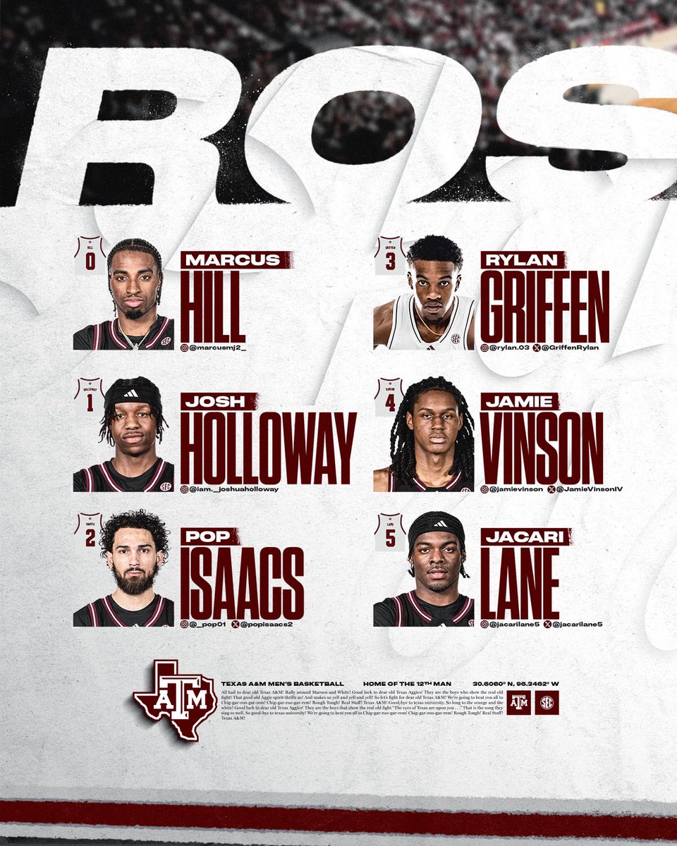 aggiembk's tweet image. ๐ง๐ต๐ฒ ๐ผ๐ณ๐ณ๐ถ๐ฐ๐ถ๐ฎ๐น ๐ฎ๐ฌ๐ฎ๐ฑ-๐ฎ๐ฒ ๐๐ด๐ด๐ถ๐ฒ ๐ ๐ฒ๐ปโ๐ ๐๐ฎ๐๐ธ๐ฒ๐๐ฏ๐ฎ๐น๐น ๐ฅ๐ผ๐๐๐ฒ๐ฟ ๐โฌ๏ธ
๐ aggi.es/3PPb7bQ
#GigEm