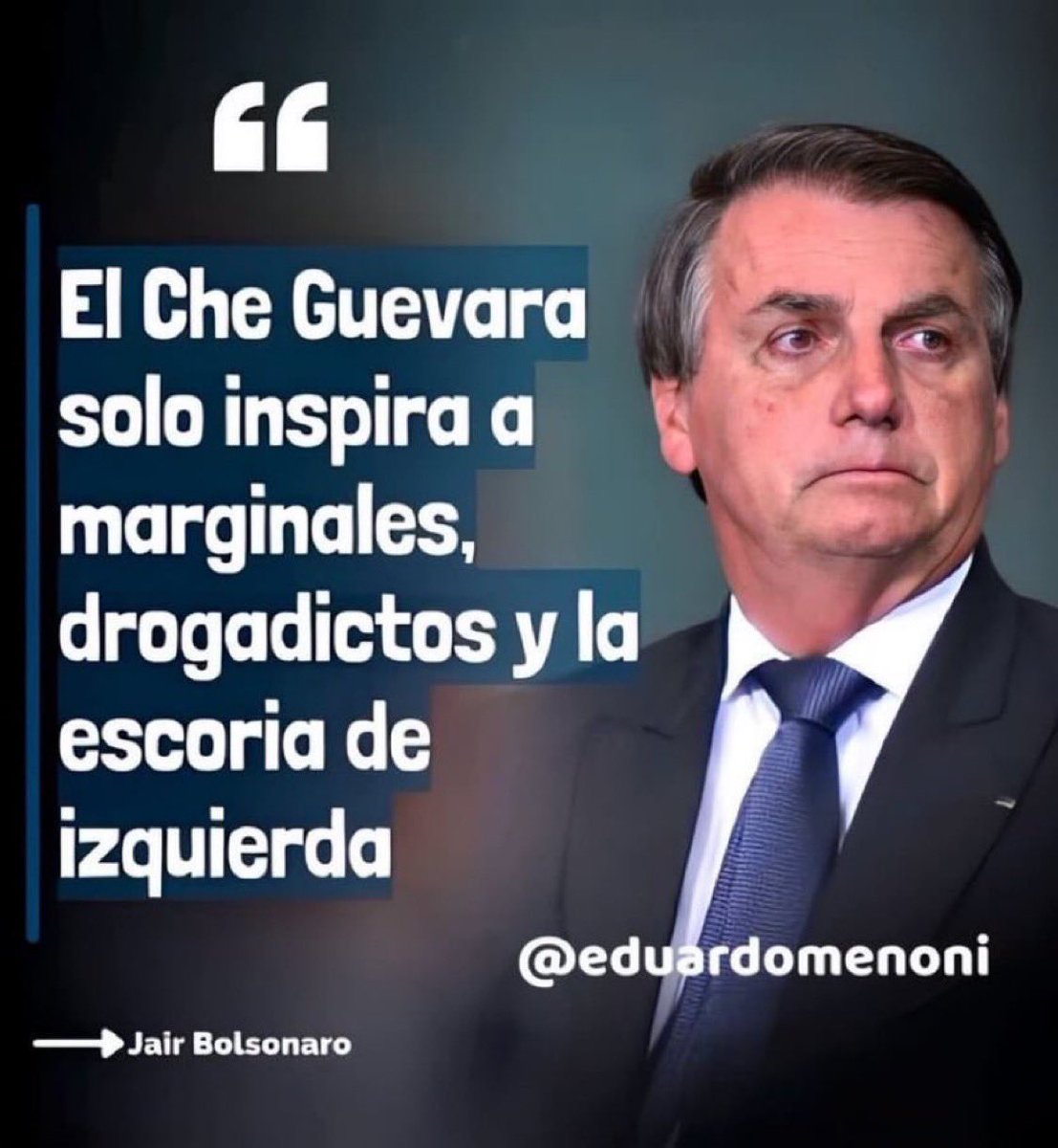 eduardomenoni's tweet photo. ¿Estás de acuerdo con esta afirmación del patriota Jair Bolsonaro? https://t.co/ENiq5bPtYB