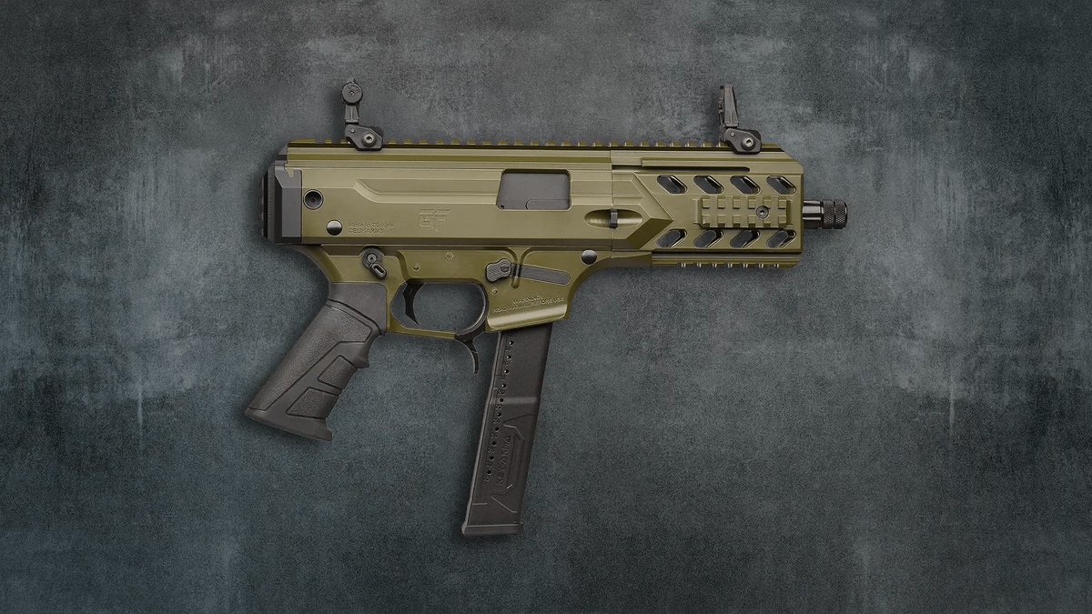 grabagun's tweet image. 🚨 Deal Alert! 🚨
The G-Force Blade6 in OD Green - 9mm, 6" barrel, and a 33-round mag. Now available for just $449.99! Limited supplies on hand - grab yours before it's gone!
👉 grabagun.com/g-force-blade6…